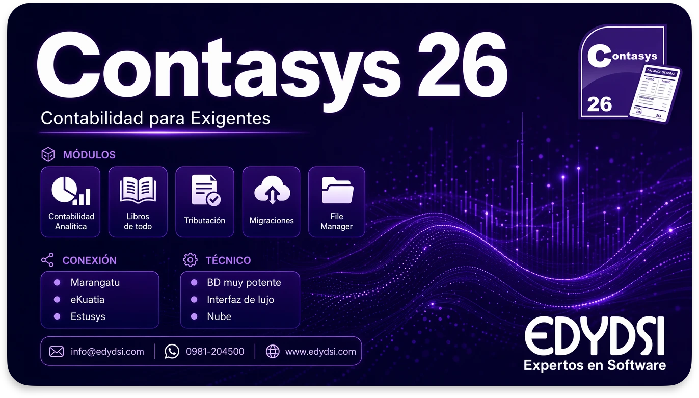 CONTASYS 26 - Contabilidad para Exigentes