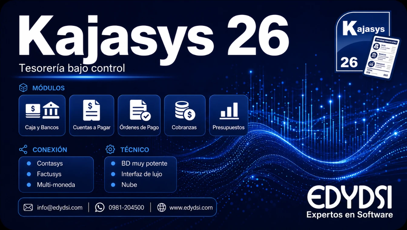 KAJASYS 26 — Tesorería bajo control